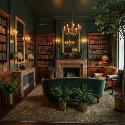 Deep Forest Classic — Moody Green & Walnut