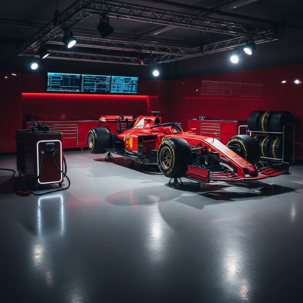 Formula 1 Room Ideas: Pit-Garage Style at Home