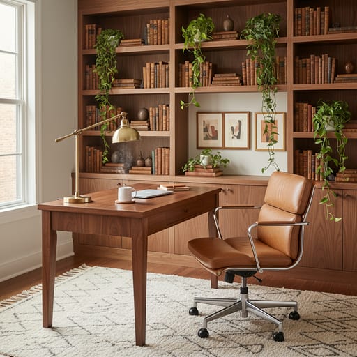 Home Office — Focused & cozy